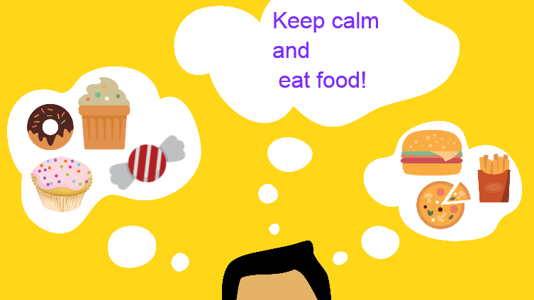 Keep calm-food
