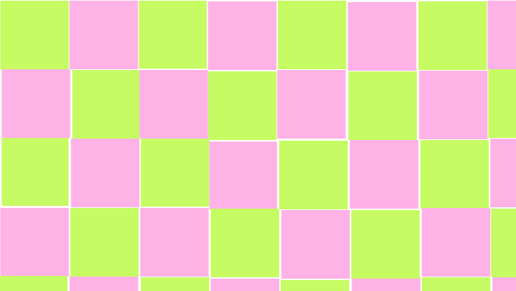 Square tessellation (green + pink)