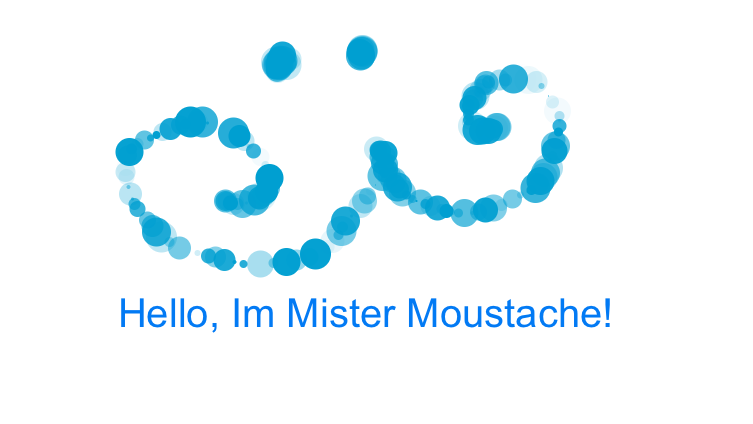 Mr Moustache!