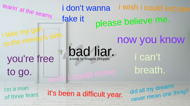bad liar...