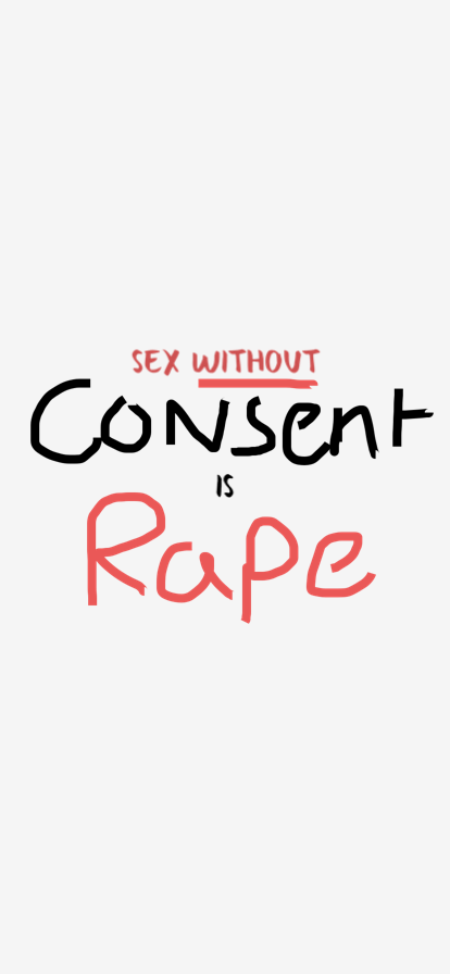 sex without consent is rape