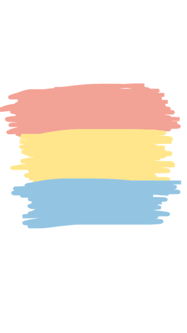 pastel pansexual flag 