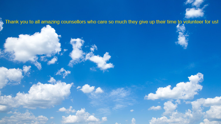 Thank you to all amazing counsellors