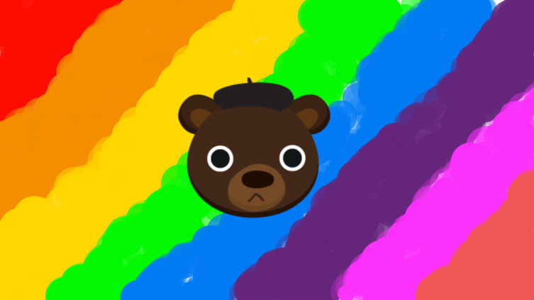 rainbow art by art bear