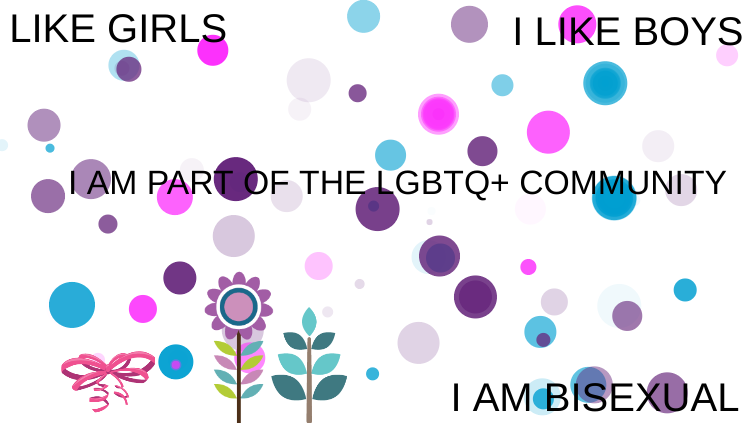 i am the B in LGBTQ+