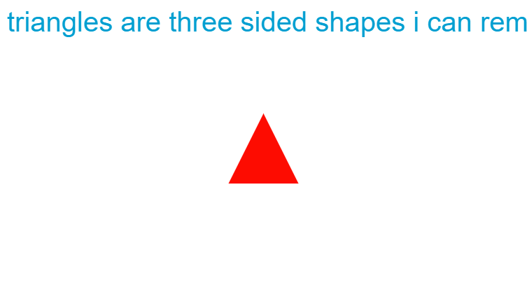 how to remember triangles