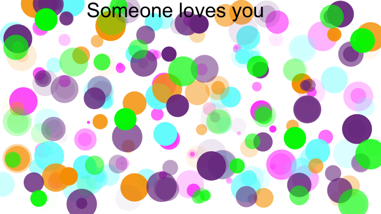 Someone loves you