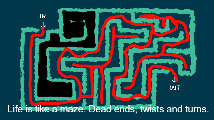 The maze of life