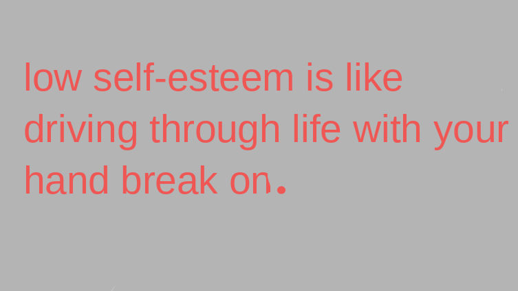 self-esteem quote