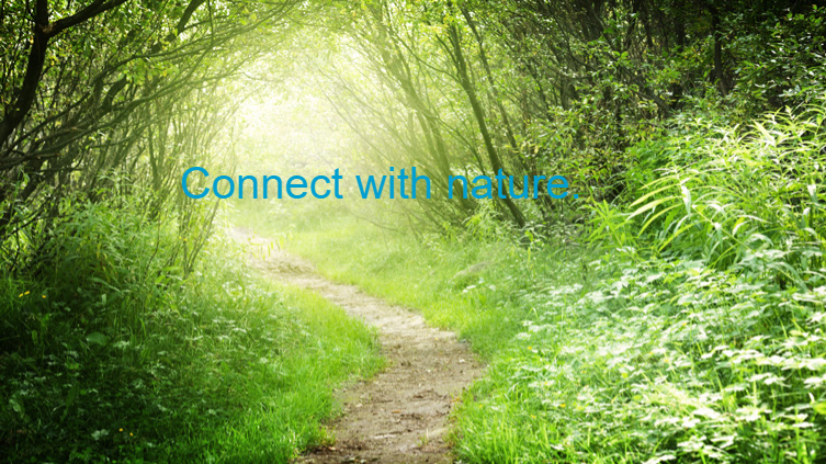 Connect with nature