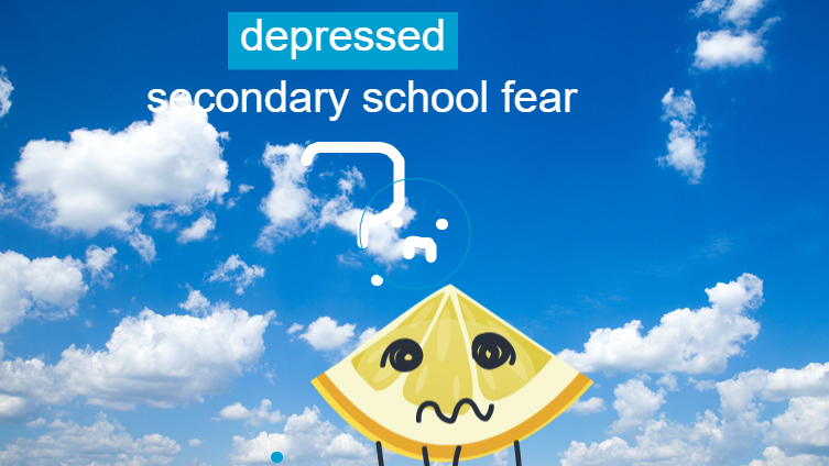 Secondary school im scared board