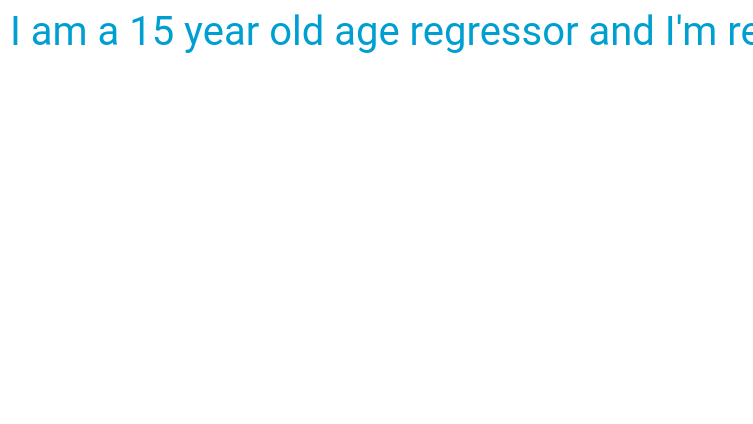 age regression