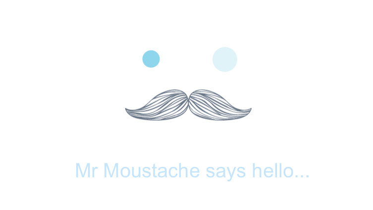 Say Hello To Mr Moustache