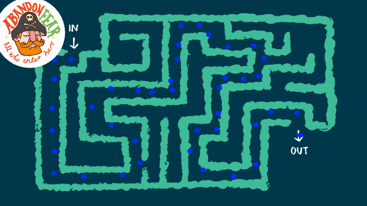 Abandon fear maze