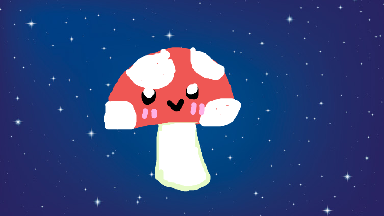 Little mushroom wants you to know you are loved <3