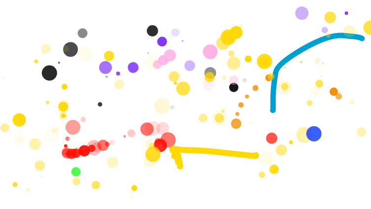 Colourful dots