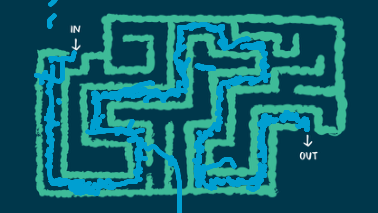 Finished maze (I couldn’t find a topic that matched)