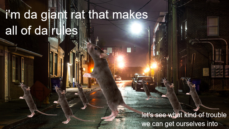 🌈rats, we're rats, we're the rats (jerma)